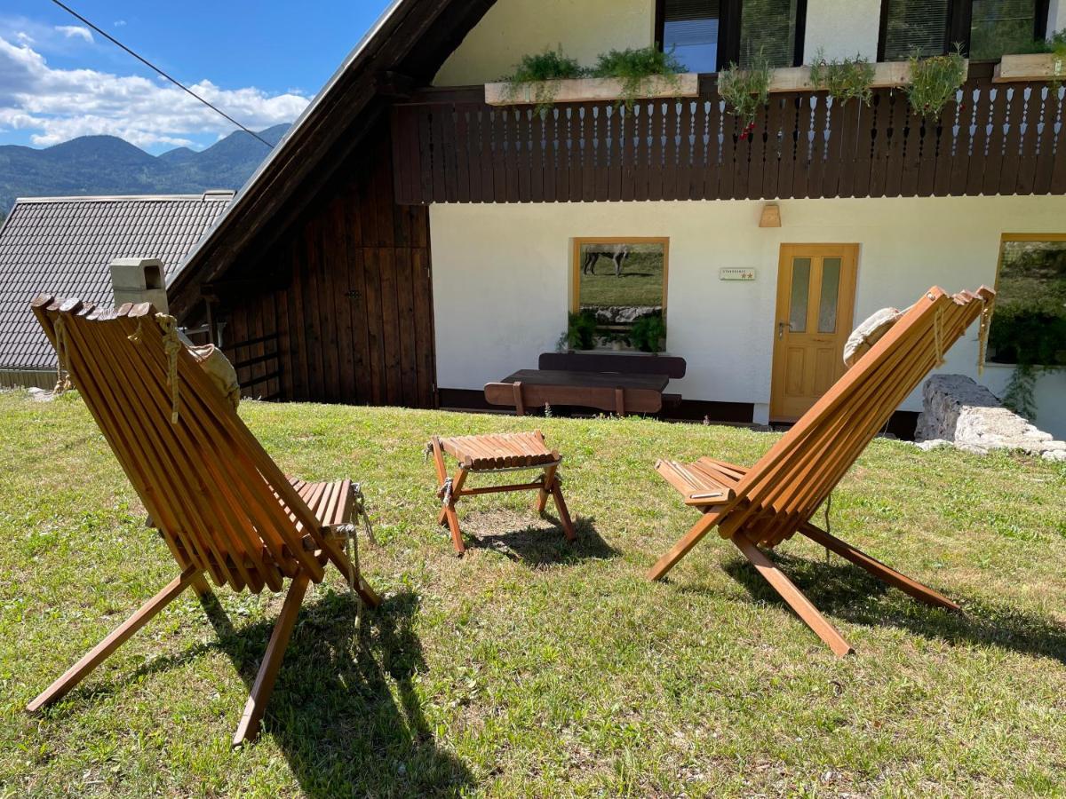 Apartma Korosec Srednja Vas v Bohinju Esterno foto