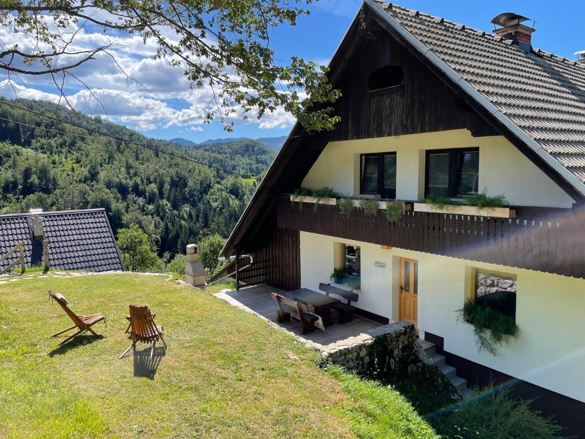 Apartma Korosec Srednja Vas v Bohinju Esterno foto